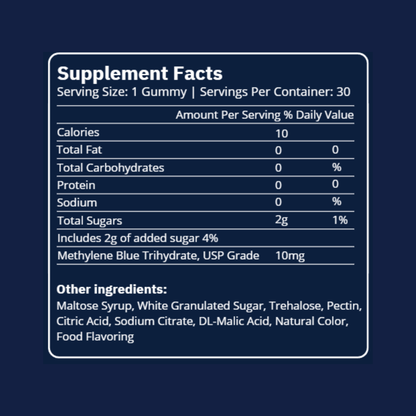 Methylene Blue Gummies